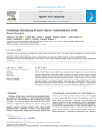Evolutionary multitasking for multi-objective feature selection in fish chemical analysis