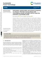 Antioxidant, antimicrobial, and cytotoxicity properties of chitosan-PVA film functionalised with chitooligosaccharide and gallic acid for shelf-life extension of perishable foods