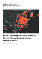 The Global Health Security Index: Useful for guiding pandemic preparedness