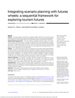 Integrating scenario planning with futures wheels: a sequential framework for exploring tourism futures
