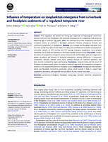 Influence of temperature on zooplankton emergence from riverbank and floodplain sediments of a regulated temperate river