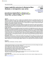 Lupus nephritis outcomes in Aotearoa New Zealand, a retrospective case series