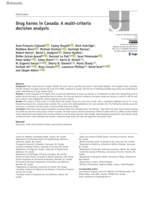 Drug harms in Canada: A multi-criteria decision analysis