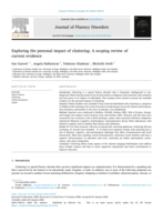 Exploring the personal impact of cluttering: A scoping review of current evidence