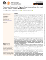 The seen and unseen work of general practice: a national diary study of New Zealand General Practitioners
