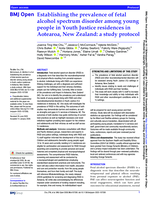 Establishing the prevalence of fetal alcohol spectrum disorder among young people in Youth Justice residences in Aotearoa, New Zealand: a study protocol