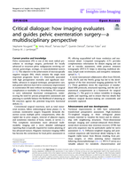 Critical dialogue: how imaging evaluates and guides pelvic exenteration surgery—a multidisciplinary perspective