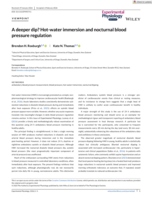 A deeper dip? Hot-water immersion and nocturnal blood pressure regulation