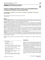 Frequency of Migraine Recorded in Primary Care and Hospital Records in Aotearoa New Zealand: a Cross-Sectional Study