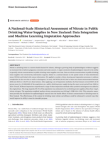 A National-Scale Historical Assessment of Nitrate in Public Drinking Water Supplies in New Zealand: Data Integration and Machine Learning Imputation Approaches