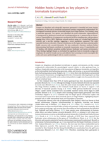 Hidden hosts: Limpets as key players in trematode transmission