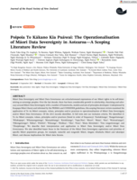 Poipoia Te Kākano Kia Puāwai: The Operationalisation of Māori Data Sovereignty in Aotearoa—A Scoping Literature Review