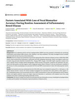Factors Associated With Loss of Fecal Biomarker Accuracy During Routine Assessment of Inflammatory Bowel Disease