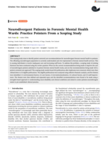 Neurodivergent Patients in Forensic Mental Health Wards: Practice Pointers From a Scoping Study