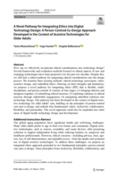 A Novel Pathway for Integrating Ethics into Digital Technology Design: A Person-Centred Co-Design Approach Developed in the Context of Assistive Technologies for Older Adults