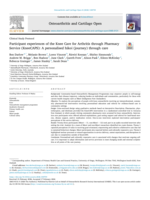 Participant experiences of the Knee Care for Arthritis through Pharmacy Service (KneeCAPS): A personalised hīkoi (journey) through care