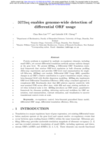 DOTSeq enables genome-wide detection of 1 differential ORF usage 2