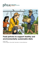 Food policies to support healthy and environmentally sustainable diets