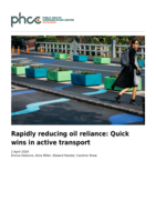 Rapidly reducing oil reliance: Quick wins in active transport