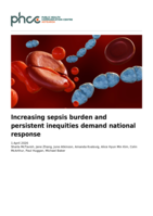 Increasing sepsis burden and persistent inequities demand national response