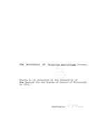 The mycorrhiza of Pernettya macrostigma Colenso