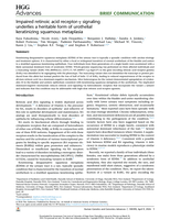 Impaired retinoic acid receptor-γ signalling underlies a heritable form of urothelial keratinising squamous metaplasia