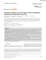 Proteomic Analysis of Cervicovaginal Fluid for Diagnostic Endometriosis Biomarker Discovery