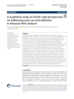 A qualitative study on Pacific male perspectives on addressing porn use and addiction in Aotearoa New Zealand