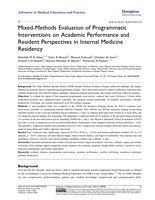 Mixed-Methods Evaluation of Programmatic Interventions on Academic Performance and Resident Perspectives in Internal Medicine Residency
