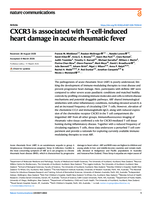 CXCR3 is associated with T-cell-induced heart damage in acute rheumatic fever