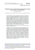 Challenging power by tracing nonhuman animals in leisure through archival research: A critical reflection
