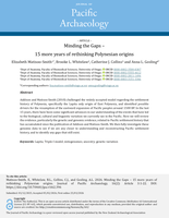 Minding the Gaps: 15 more years of rethinking Polynesian origins