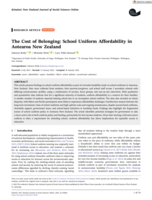 The Cost of Belonging: School Uniform Affordability in Aotearoa New Zealand