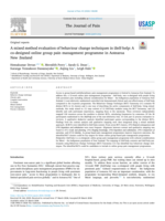 A mixed method evaluation of Behavioural Change Techniques in iSelf-Help: A co-designed online group pain management programme in Aotearoa New Zealand
