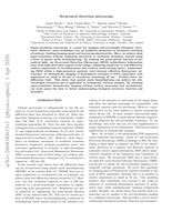Structured detection microscopy