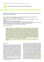 Suitability of radio telemetry for Aotearoa | New Zealand’s only extant semi-aquatic frog, <em>Leiopelma hochstetteri</em>
