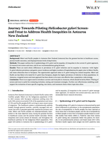 Journey Towards Piloting Helicobacter pylori Screen-and-Treat to Address Health Inequities in Aotearoa New Zealand
