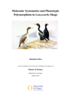 Molecular Systematics and Phenotypic Polymorphism in Leucocarbo Shags
