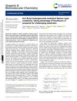tert-Butyl hydroperoxide mediated Wacker-type oxidations: taking advantage of hexafluoro-2-propanol for challenging substrates