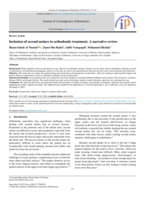 Inclusion of second molars in orthodontic treatment: A narrative review