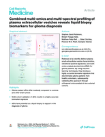 Combined multi-omics and multi-spectral profiling of plasma extracellular vesicles reveals liquid biopsy biomarkers for glioma diagnosis