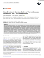 Sleep Bruxism: A Narrative Review of Current Concepts, Mechanisms, and Clinical Implications