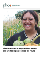 Tīhei Manaora: Rangatahi-led eating and wellbeing guidelines for young