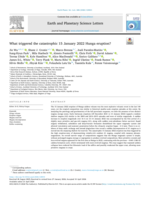 What triggered the catastrophic 15 January 2022 Hunga eruption?