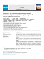 Taxonomical and functional characterisation of the faecal microbiota and symptom integrative analysis in subjects with disorders of gut-brain interactions