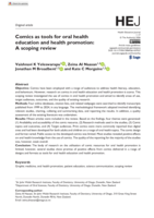 Comics as tools for oral health education and health promotion: A scoping review