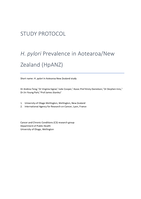 Study protocol: <em>H. pylori</em> prevalence in Aotearoa New Zealand (HpANZ)