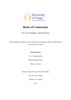 Roots of connection: Arts, peacebuilding, and integration