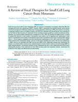 A Review of Focal Therapies for Small Cell Lung Cancer Brain Metastases