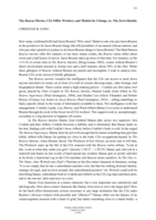 The Bourne Movies, CIA Office Workers, and Models for Change, or, The Zorn Identity